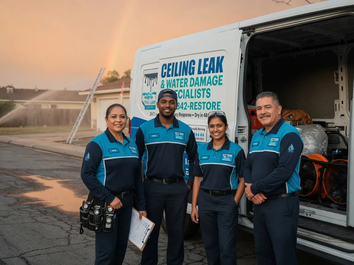 Ceiling Leak Cleanup company in Prescott, MI